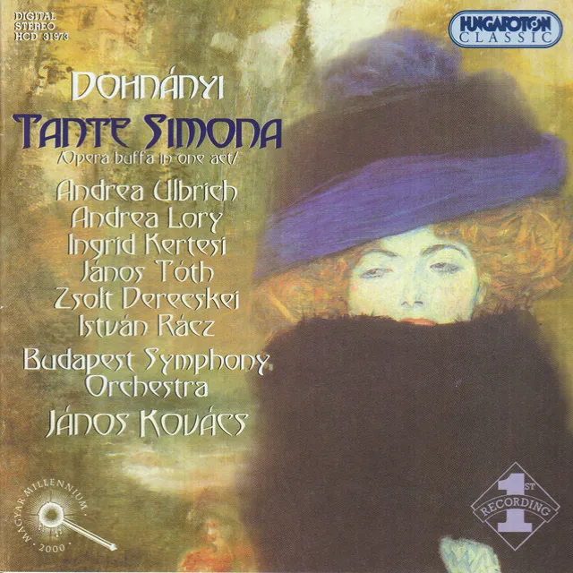 Tante Simona, Op. 20: Song and Opening scene: Harmat lepte uton altal (My chestnut mare shrinks from passinga ... ) (Florio, Ghino, Beatrice, Giacinta, Nuto)