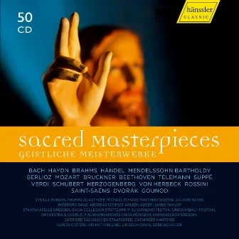 Sacred Masterpieces Stuttgart Gachinger Kantorei, Stuttgart Bach Collegium, Rilling by Wolfgang Kelber