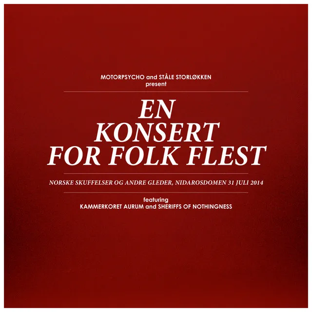 En konsert for folk flest