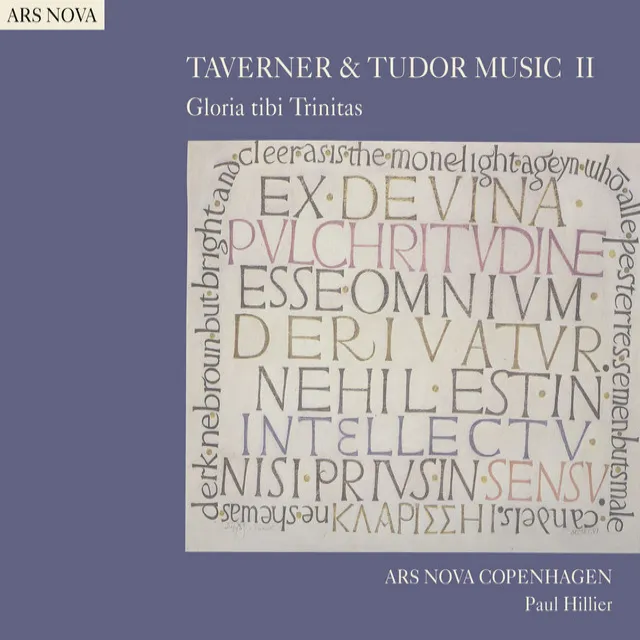 Taverner & Tudor Music Ii: Gloria Tibi Trinitas