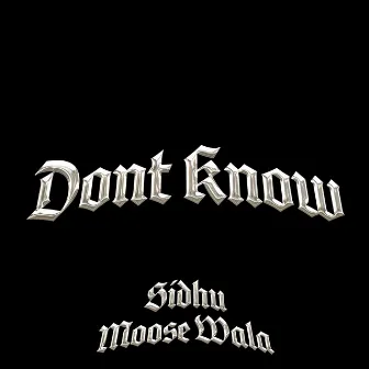 Dont Know by Satluj