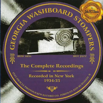 The Georgia Washboard Stompers 1934-1935 by The Georgia Washboard Stompers