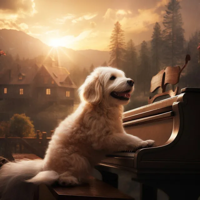 Dogs Piano Playful Rhythm