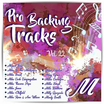 Pro Backing Tracks M, Vol.22 by Pop Music Workshop