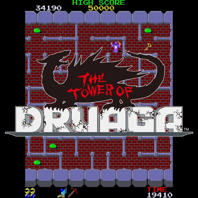 THE TOWER OF DRUAGA(Game Sound Effect) Original Soundtrack