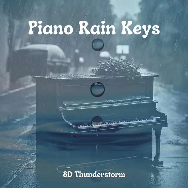 An 8D Piano Special With Background Thunder and Rain