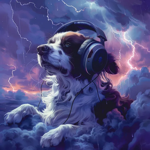 Dogs in Thunder: Playful Paws Music