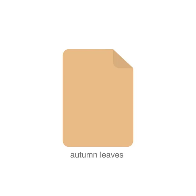 autumn leaves