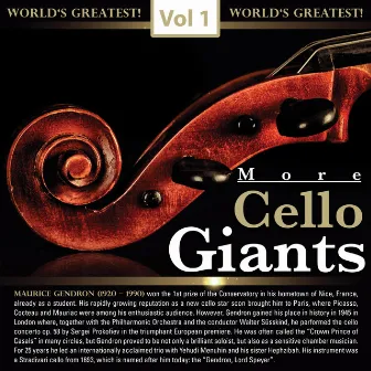 More Cello Giants, Vol. 1 by Maurice Gendron