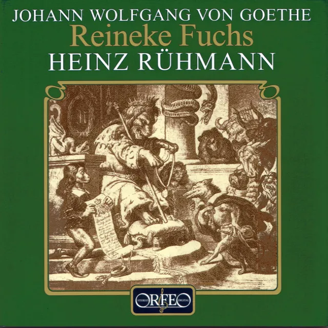 Reineke Fuchs (Arr. H. Ruhmann for Narrator & Chamber Ensemble): Gesang No. 3