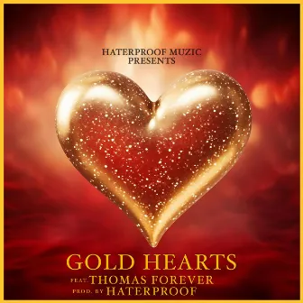 Gold Hearts by haterproof