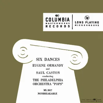 Six Dances by Smetana, Dvorák, Brahms, Fernández and Glière (Remastered) by The Philadelphia Orchestra Pops