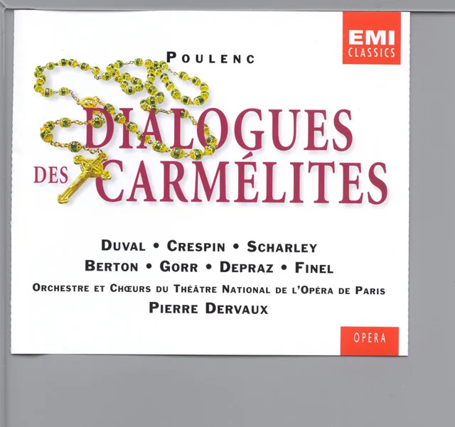 Poulenc: Dialogues des Carmélites, FP 159, Act 1: "Blanche, votre frère avait grand'hâte de vous revoir" (Le Marquis, Blanche, Le Chevalier)