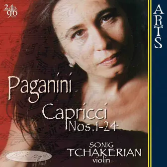 Paganini: 24 Capricci op. 1 for solo Violin by Sonig Tchakerian