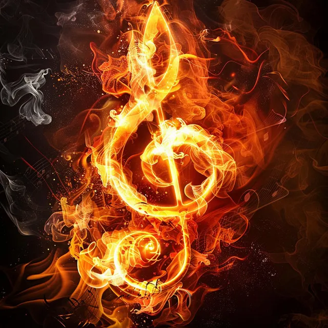 Bonfire Ballads: Rhythmic Fire Music