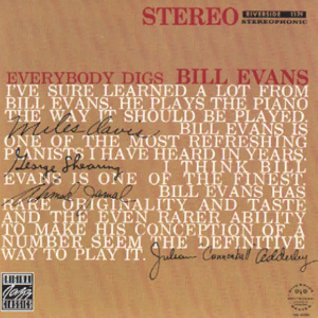 Everybody Digs Bill Evans