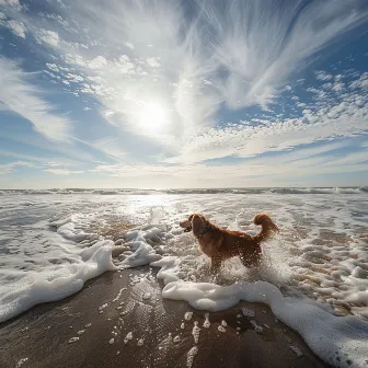 Perros Junto A Las Aguas Binaurales: Armonías Serenas by Tonos de estudio Binaural Beats