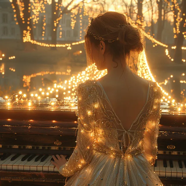 Elegancia En Sueños Del Piano