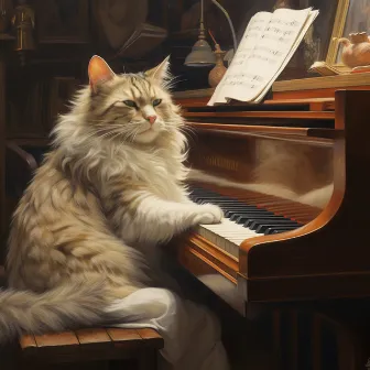 Serenatas Armónicas Para Mascotas: Conexiones Etereas En Piano by Perros y gatos felices