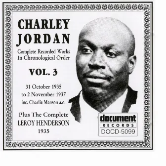 Charley Jordan Vol. 3 (1935 - 1937) by Charley Jordan