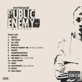 Public Enemy No. 1 Mixtape by Intence