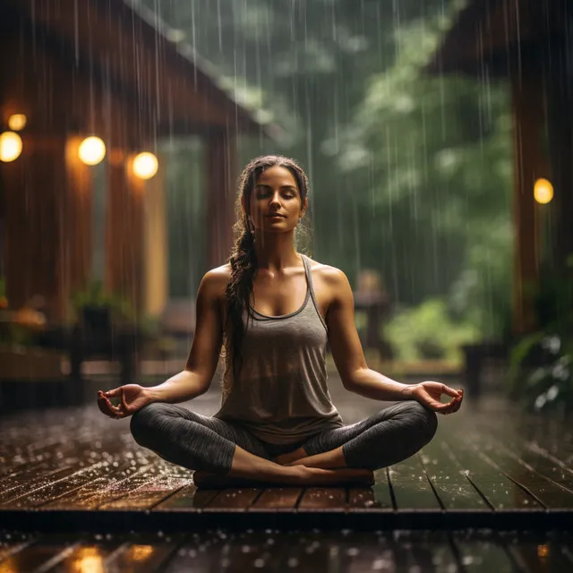 Armonía De Meditación De La Lluvia Binaural