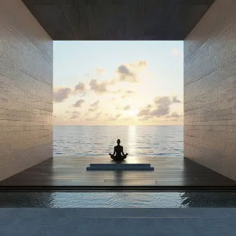 Meditación Serena En El Océano: Sonidos Relajantes Del Mar Para La Concentración by chabolas de mar