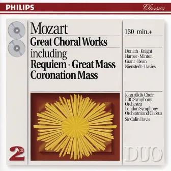 Mozart: Great Choral Works by John Alldis Choir