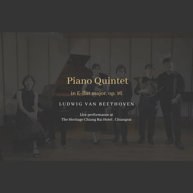 Quintet for Piano and Winds, Op.16 III. Rondo, Allegro,ma non troppo