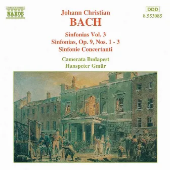 Bach, J.C.: Sinfonias, Vol. 3 by Camerata De Budapest