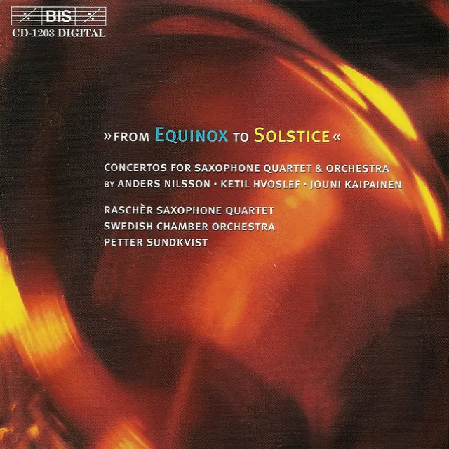 Concerto for Saxophone Quartet and Orchestra