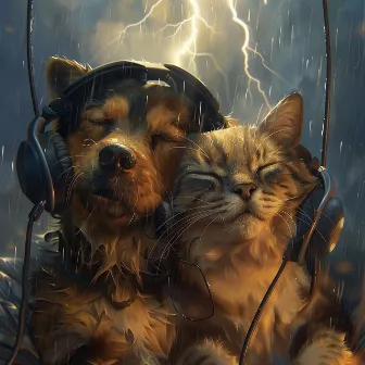 Pets Thunder Music: Soothing Sounds by Alois