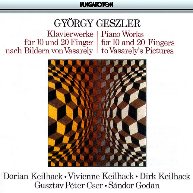 5 Vasarely Pictures: No. 1. Toccata geometrica: Allegretto determinato