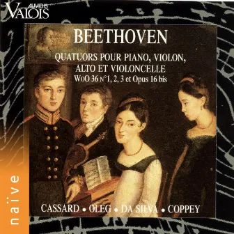 Beethoven: Quatuors pour piano, violon, alto et violoncelle by Miguel Da Silva