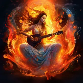 Reflective Flame of Fire Yoga: Music in the Hearth by Heart Coherence