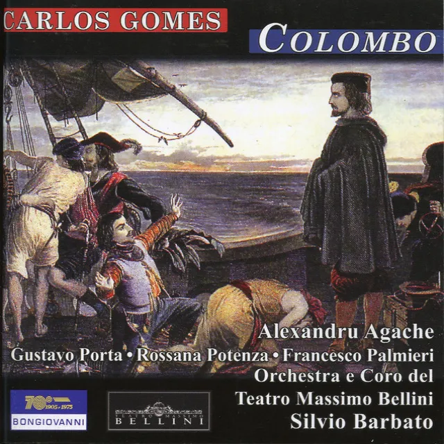 Colombo: Part II: Gloria! Trionfo! Osanna al vincitor! … (Chorus, Soprano, Fernando, Isabella, Il Frate, Don Diego, Bass, Tenor, Contra-alto, Ramiro)