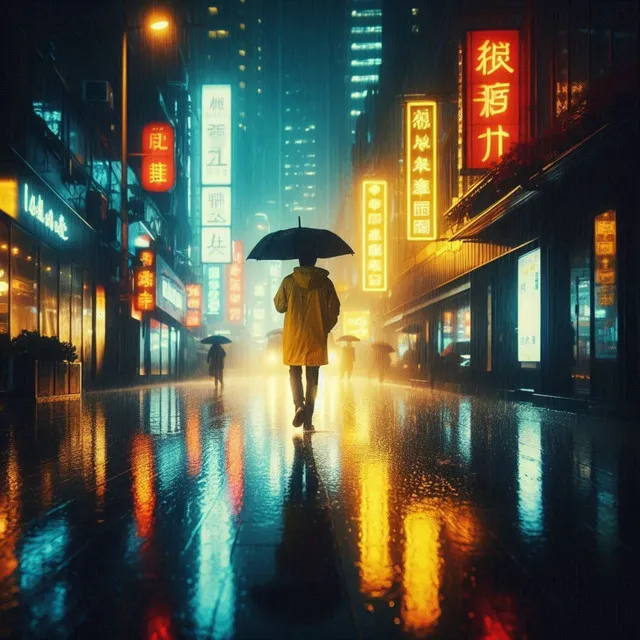 Walking the Streets on a Rainy Day