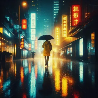 Walking the Streets on a Rainy Day by Drip-Drop