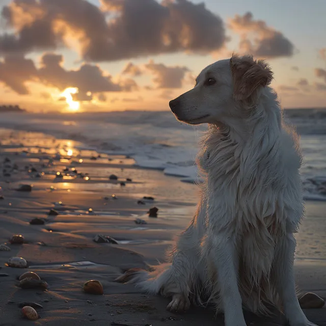 Océano Relajante: Olas Suaves Para Momentos Relajantes Con Las Mascotas