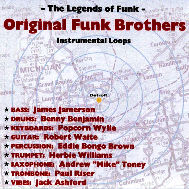 Original Funk Brothers Instrumental Loops