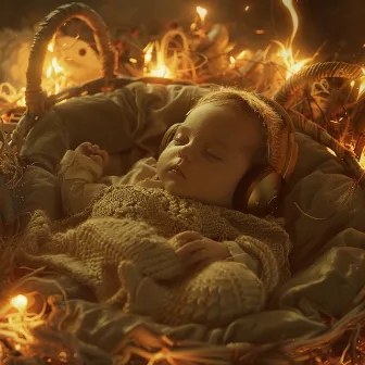 Baby Sleep Flames: Fire Lullabies by Gentle Music for Babies