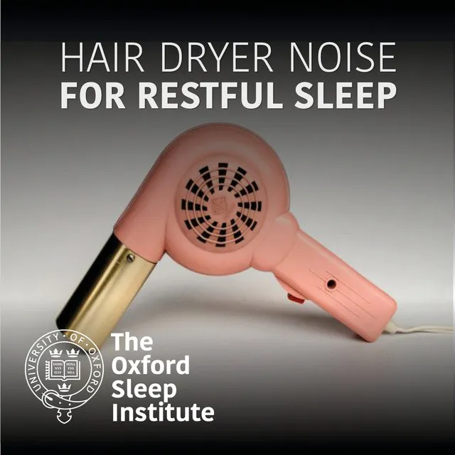 Hair Dryer Noise For Restful Sleep, Pt. 3