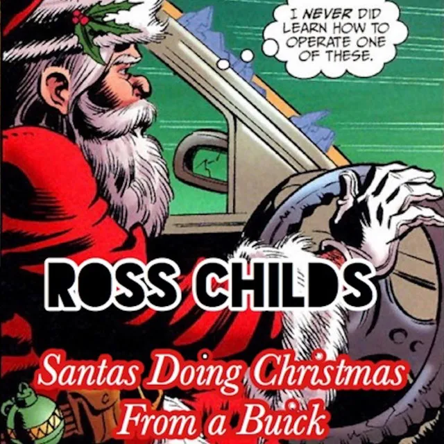 Santa's Doing Christmas from a Buick