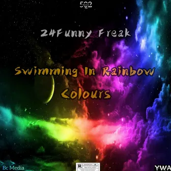 Swimming in Rainbow Colours by 24Funny Freak