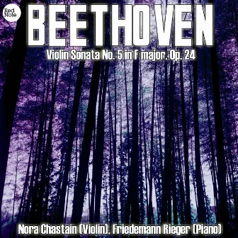 Beethoven: Violin Sonata No. 5 in F major, Op. 24 by Unknown Artist