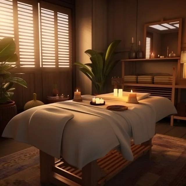 Firelight Spa Escape: Art Song of Harmonious Relaxation