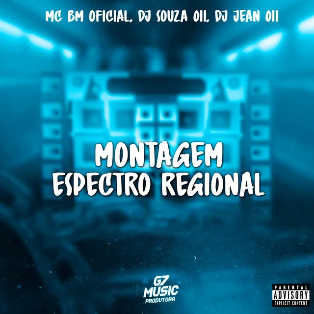 Montagem Espectro Regional