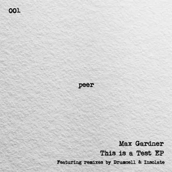 This is a Test by Max Gardner