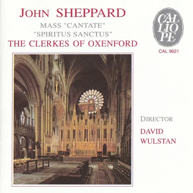 Sheppard: Mass Cantate - Spiritus Sanctus