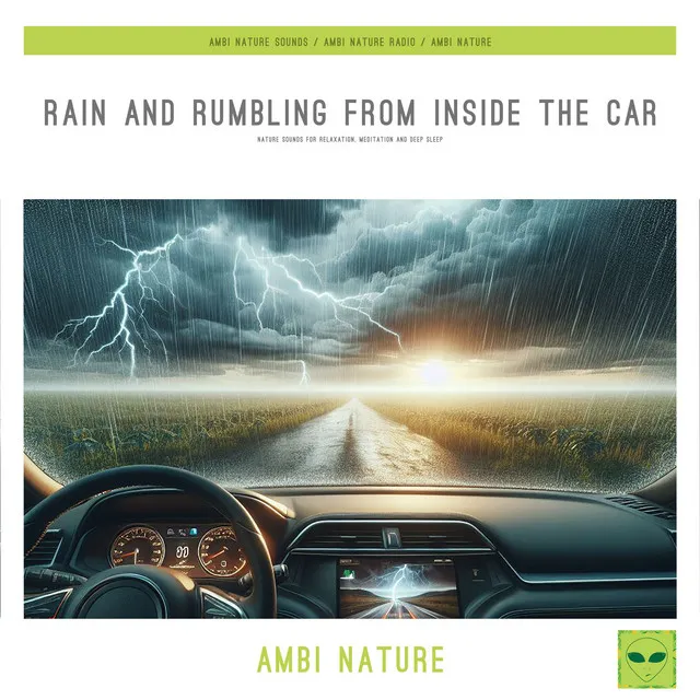 Rain and Rumbling from Inside the Car (Nature Sounds for Relaxation, Meditation and Deep Sleep)